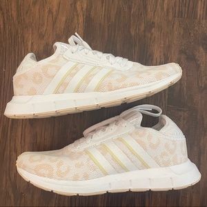 Cheetah adidas sneakers size 6.5
